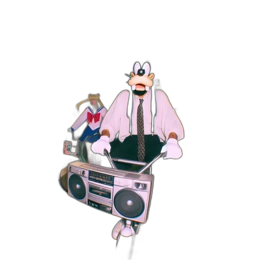 robot, car, staff, weapon, concept art, 3d render, cartoon, pixel art transparent PNG cut-out