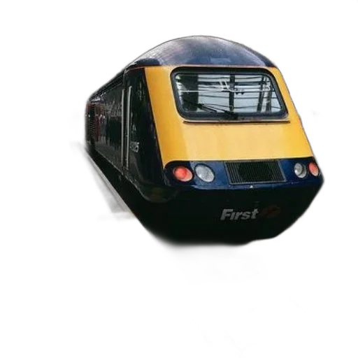 car, photorealistic, 3d render, first, great, western, train, paddington transparent PNG cut-out