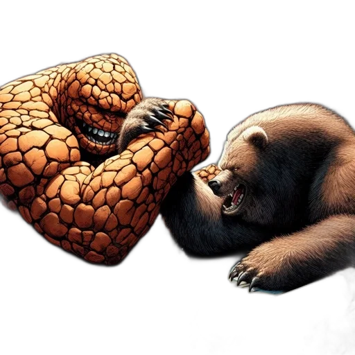 animal, creature, concept art, photorealistic, comic book art, 3d render, enormous, orange transparent PNG cut-out