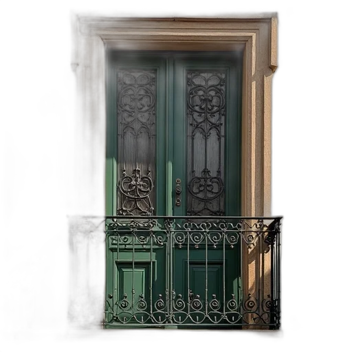 building, furniture, dress, mask, 3d render, photorealistic, concept art, watercolor transparent PNG cut-out