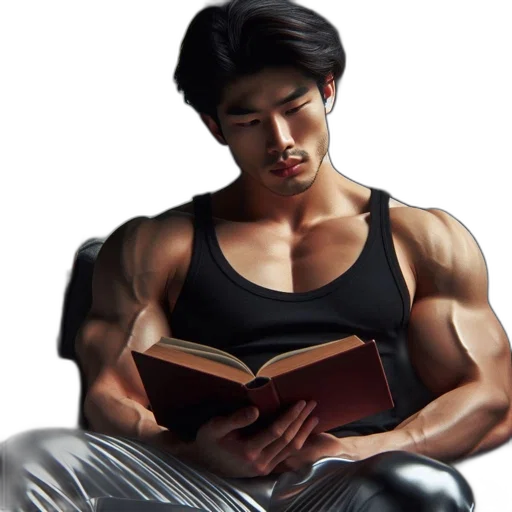 photorealistic, oil painting, fantasy art, concept art, man, lit, room, reads transparent PNG cut-out