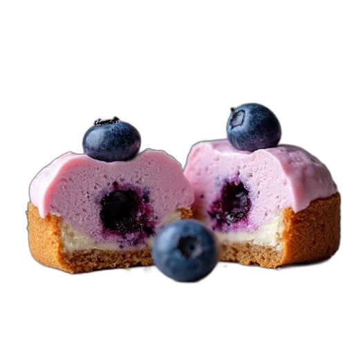 food, crown, blueberry, cheesecake transparent PNG cut-out