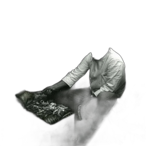 shoes, staff, weapon, mask, photorealistic, concept art, pencil sketch, comic book art transparent PNG cut-out