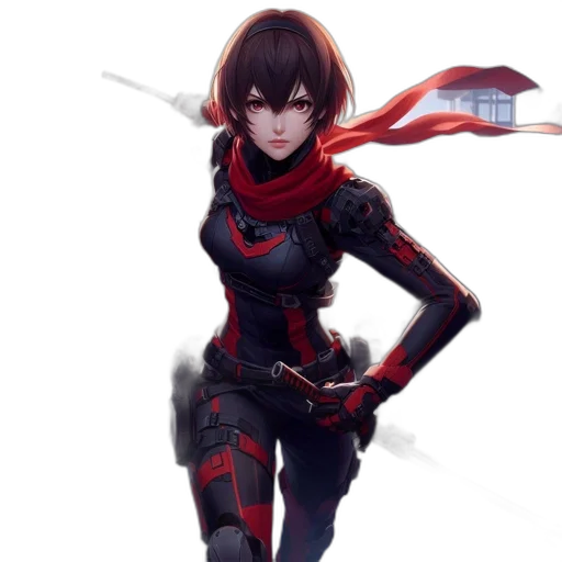 weapon, robot, sword, staff, concept art, cyberpunk, fantasy art, comic book art transparent PNG cut-out