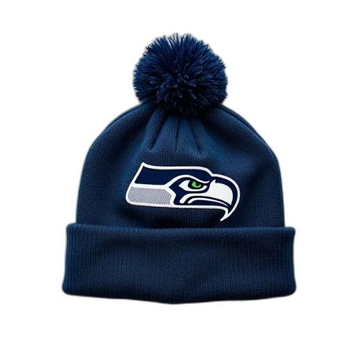 hat, navy, seattle, seahawks transparent PNG cut-out