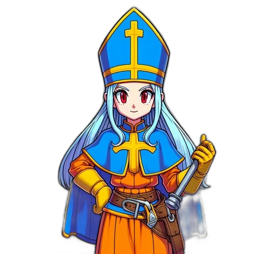 staff, weapon, sword, crown, pixel art, fantasy art, concept art, anime transparent PNG cut-out