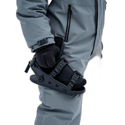 jacket, staff, robot, cyberpunk transparent PNG cut-out