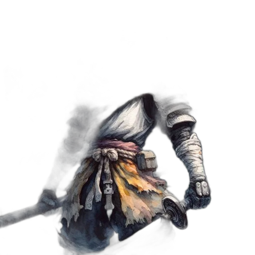 sword, weapon, staff, dragon, fantasy art, concept art, watercolor, photorealistic transparent PNG cut-out