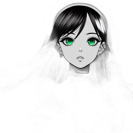 face, mask, jewelry, dress, anime, concept art, photorealistic, pixel art transparent PNG cut-out