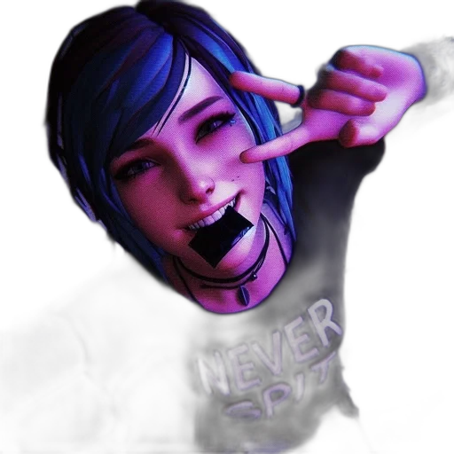 face, vaporwave, photorealistic, anime, cartoon, animated, figure, sporting transparent PNG cut-out