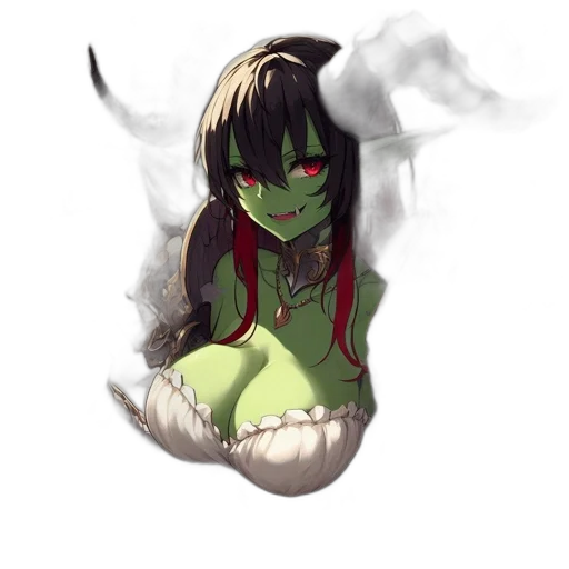 dragon, mask, staff, creature, fantasy art, pixel art, concept art, anime transparent PNG cut-out