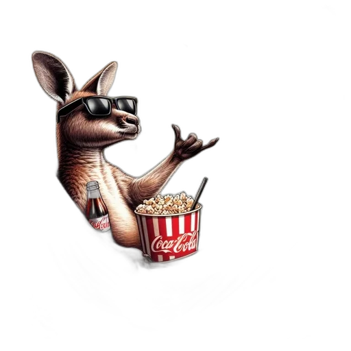 dragon, animal, creature, 3d render, concept art, fantasy art, kangaroo, reclines transparent PNG cut-out