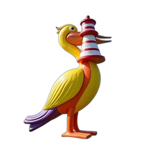 staff, animal, crown, hat, 3d render, concept art, photorealistic, pixel art transparent PNG cut-out