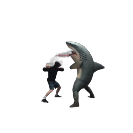 creature, animal, weapon, dragon, concept art, 3d render, pixel art, vaporwave transparent PNG cut-out