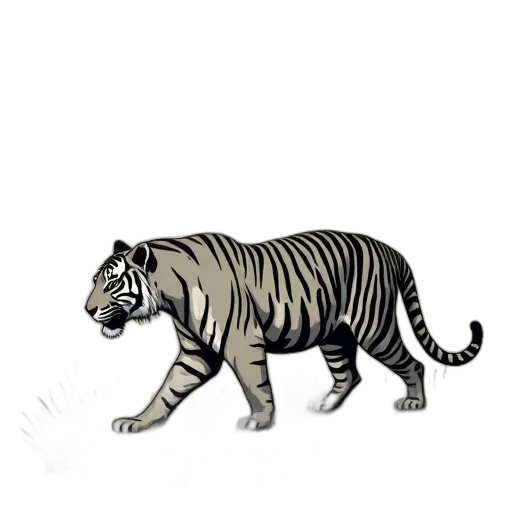 animal, creature, staff, concept art, pixel art, 3d render, photorealistic, monochrome transparent PNG cut-out