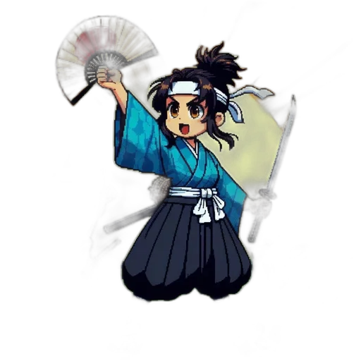 staff, umbrella, weapon, concept art, pixel art, anime, cartoon, rain transparent PNG cut-out