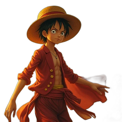 hat, staff, jacket, concept art, photorealistic, anime, fantasy art, red transparent PNG cut-out