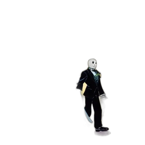 mask, robot, creature, concept art, 3d render, pixel art, cartoon, monochrome transparent PNG cut-out