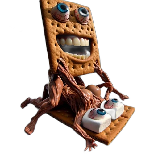 robot, furniture, creature, face, concept art, 3d render, photorealistic, woodland transparent PNG cut-out