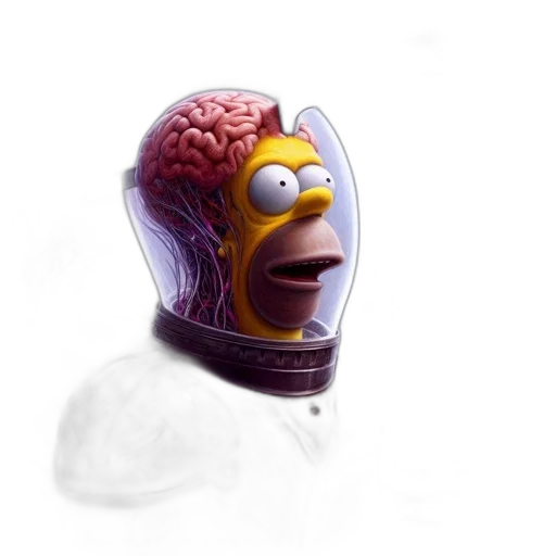 mask, robot, hat, face, concept art, 3d render, photorealistic, pixel art transparent PNG cut-out