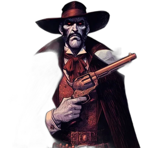 staff, weapon, comic book art, concept art, fantasy art, photorealistic, menacing, figure transparent PNG cut-out