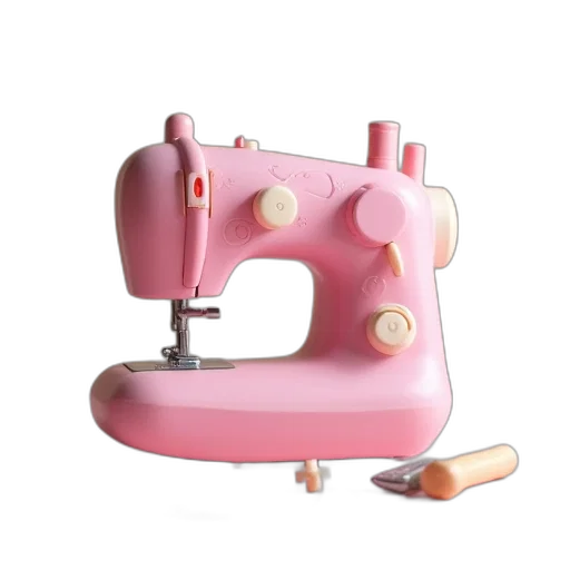 furniture, shoes, pink, toy, sewing, machine, handle, parts transparent PNG cut-out