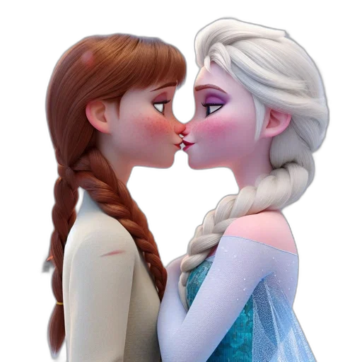 3d render, concept art, fantasy art, photorealistic, snow, fire, two, animated transparent PNG cut-out