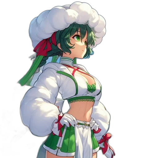 jacket, dress, hat, weapon, concept art, pixel art, anime, fantasy art transparent PNG cut-out