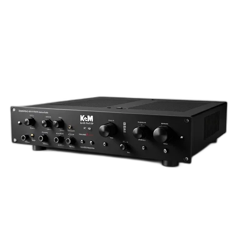 professional, audio, amplifier, black, casing, brand, name, displayed transparent PNG cut-out