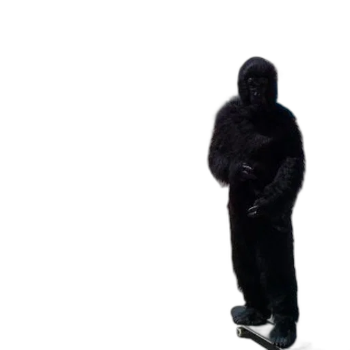 jacket, creature, robot, animal, 3d render, concept art, person, gorilla transparent PNG cut-out
