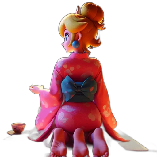 dress, crown, robot, jacket, concept art, 3d render, pixel art, vaporwave transparent PNG cut-out