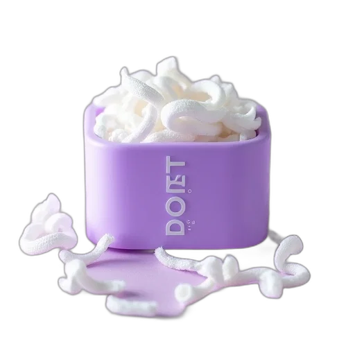 crown, food, pastel, close-up, image, purple, dental, floss transparent PNG cut-out