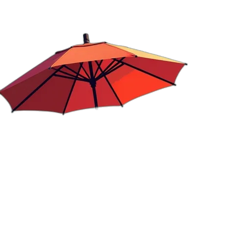 umbrella, staff, hat, furniture transparent PNG cut-out