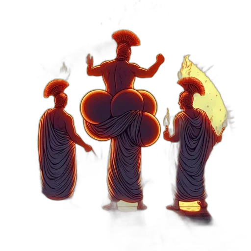 crown, staff, jewelry, concept art, 3d render, pixel art, anime, fire transparent PNG cut-out