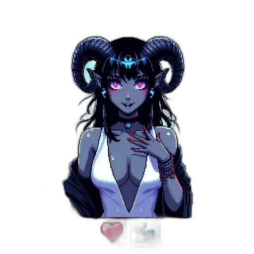 jewelry, mask, staff, fantasy art, pixel art, concept art, vaporwave, dark transparent PNG cut-out