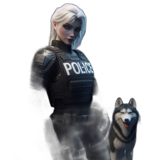 animal, staff, creature, weapon, concept art, fantasy art, cyberpunk, pixel art transparent PNG cut-out