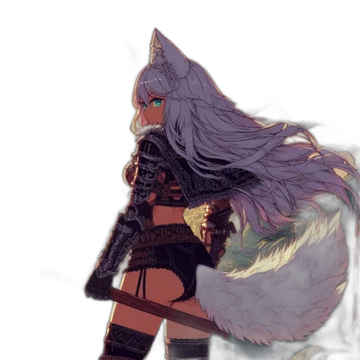 creature, weapon, animal, dress, fantasy art, watercolor, concept art, pixel art transparent PNG cut-out