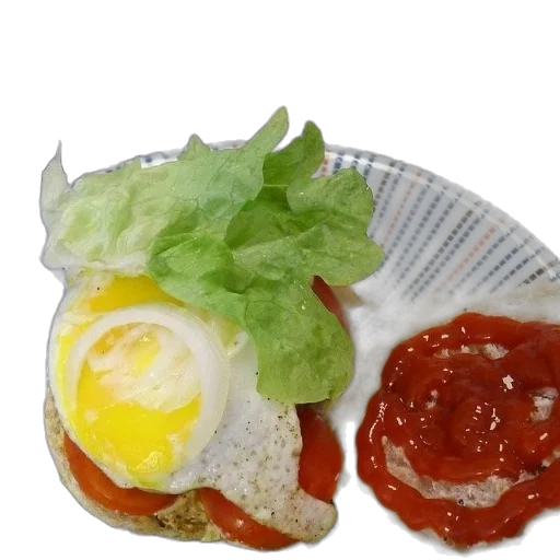 food, hat, crown, photorealistic, 3d render, burger, lettuce, tomato transparent PNG cut-out