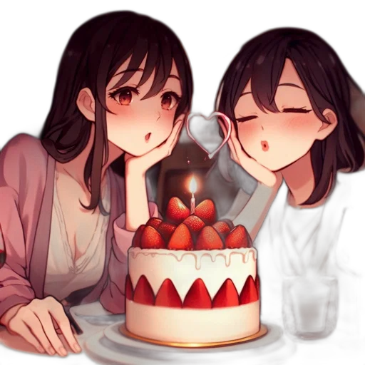 food, pixel art, anime, 3d render, photorealistic, fire, red, two transparent PNG cut-out