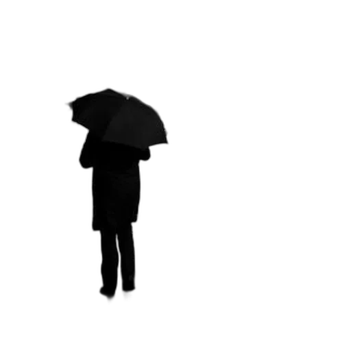 umbrella, jacket, staff, hat, pixel art, concept art, 3d render, photorealistic transparent PNG cut-out