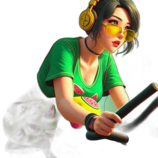 weapon, staff, concept art, photorealistic, fantasy art, 3d render, neon lights, fire transparent PNG cut-out