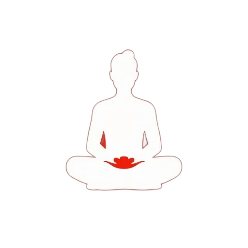 face, staff, pixel art, concept art, cartoon, red, simple, white transparent PNG cut-out