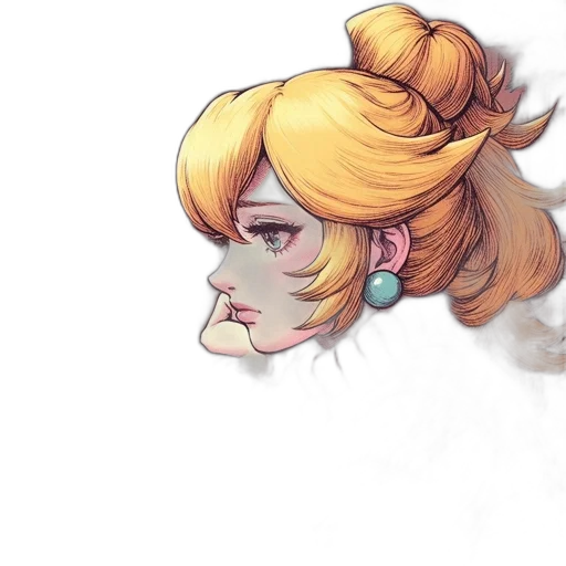 face, crown, mask, staff, concept art, watercolor, fantasy art, anime transparent PNG cut-out
