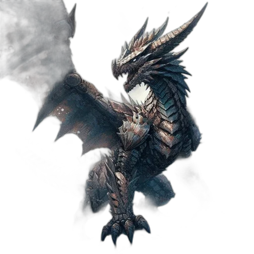 dragon, creature, staff, animal, concept art, fantasy art, 3d render, pixel art transparent PNG cut-out
