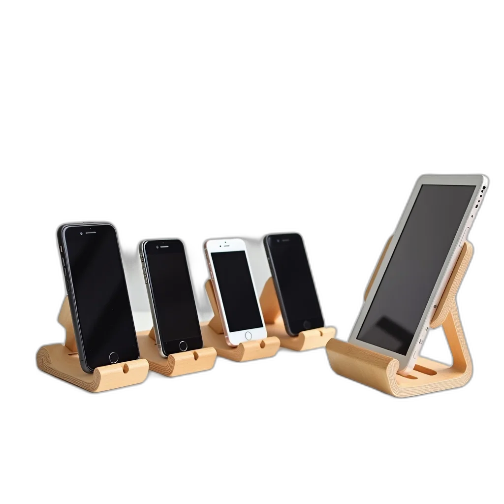furniture, jewelry, 3d render, collection, various, smartphones, tablet, displayed transparent PNG cut-out
