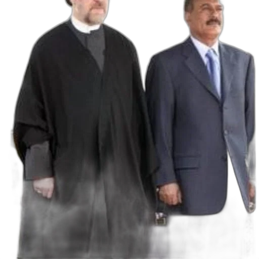 jacket, staff, two, men transparent PNG cut-out