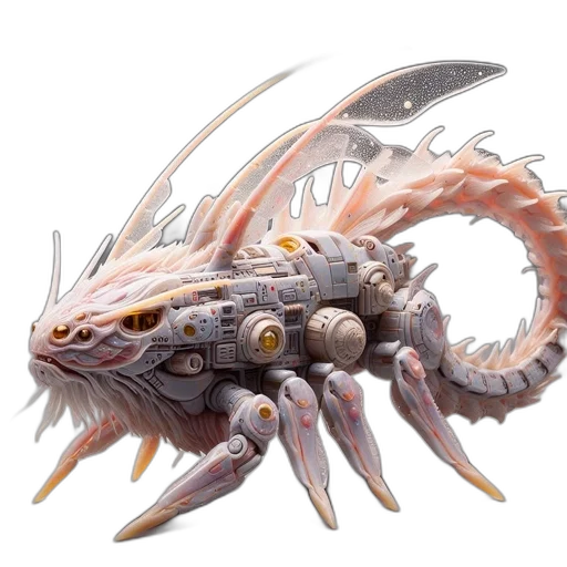dragon, creature, weapon, animal, concept art, fantasy art, 3d render, pixel art transparent PNG cut-out