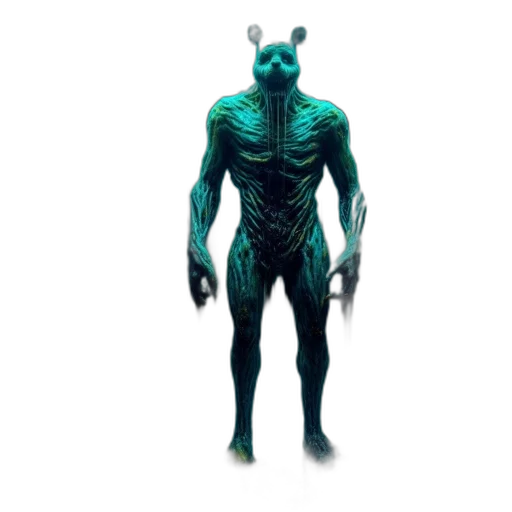 creature, animal, mask, robot, concept art, 3d render, fantasy art, pixel art transparent PNG cut-out