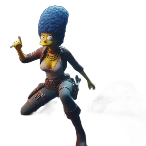 hat, mask, creature, staff, concept art, 3d render, pixel art, blue transparent PNG cut-out
