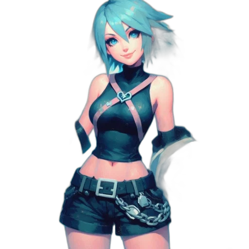 dress, staff, robot, weapon, concept art, 3d render, fantasy art, anime transparent PNG cut-out